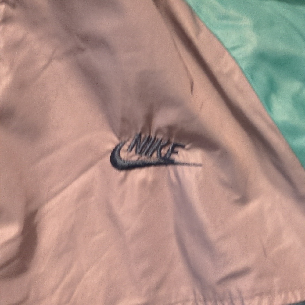 Nike Vintage Blue Colorblock Windbreaker Jacket Size Medium - Picture 3 of 8